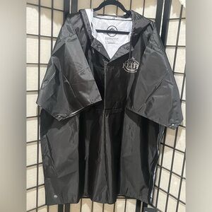 Stormtech Performance BLACK PONCHO, BEN E. KEITH CO, VERSATILE, UNISEX ONE SIZE